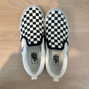NWOT Kids Checkerboard Vans